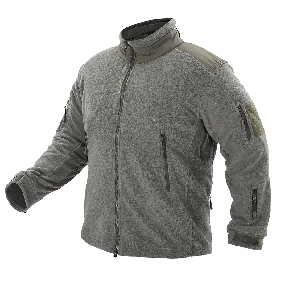 

The New Outdoor Sports Warmth Thick Fleece Fleece Mountaineering Riding Double-sided Fleece Tactical Jacket
