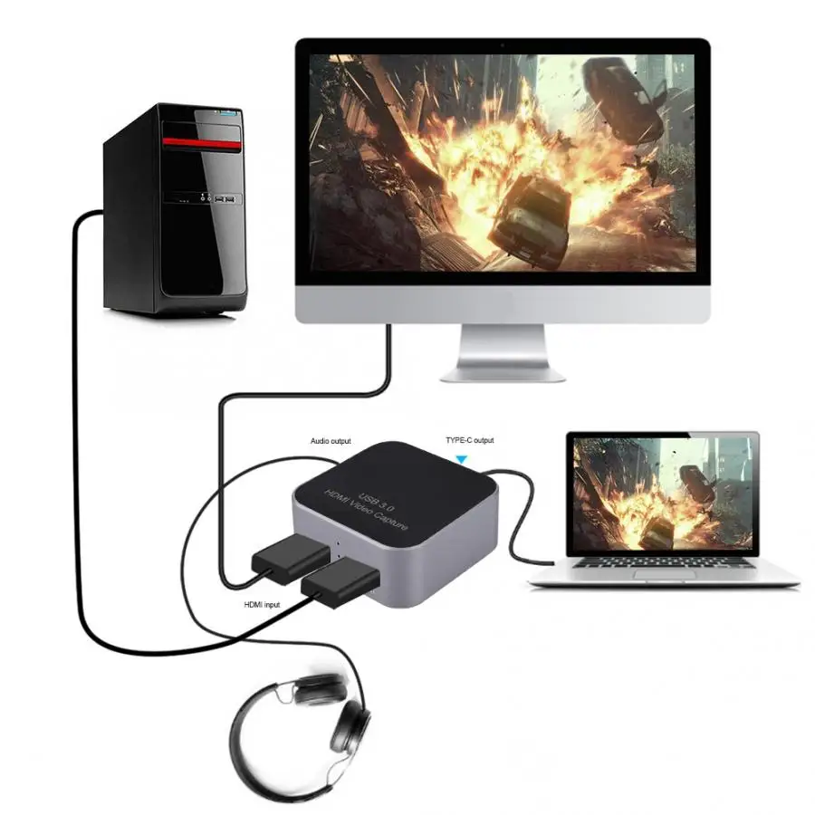 Карта видеозахвата совместимая с USB 3 0 1080p 60 Гц | Компьютеры и офис