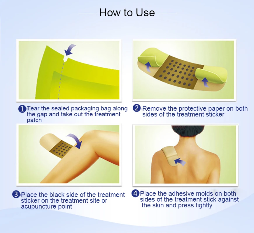 6 шт. САМОНАГРЕВАЮЩАЯСЯ заплата сброса боли пластырь для мышц соединения артрит