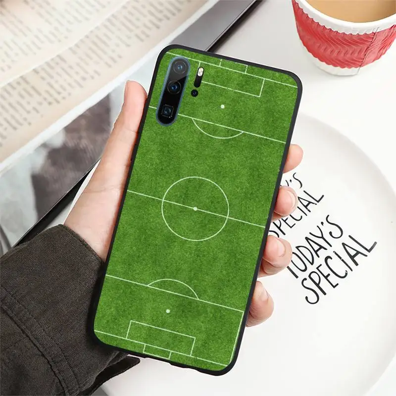 

Flame football sports pattern Phone Case For Huawei honor Mate P 10 20 30 40 i 9 8 pro x Lite smart 2019 nova 5t