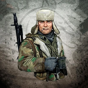 110 древний человек бюст зимой модельная фигурка из смолы наборы миниатюрный gk Unassembly Неокрашенный