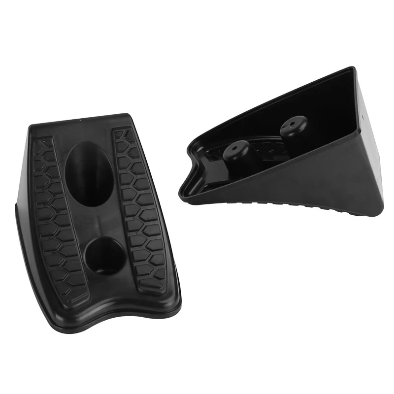 4 Pack Heavy Duty Wheel Chocks For Caravan Car Stoppers Tire Stops Pair With Rope Chock | Автомобили и мотоциклы