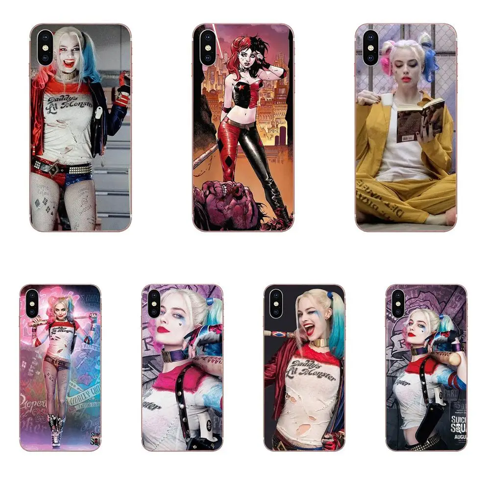Мягкий чехол Мобильный Новый Харли Куинн Marvel Comics для Galaxy Grand A3 A5 A7 A8 A9 A9S On5 On7 Plus Pro