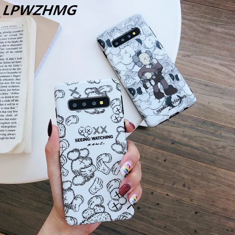 LPWZHMG 3D узор глянцевый чехол для samsung Galaxy S10 Plus S9 S8 Note 9 8 Sesame уличный пейзаж мягкий IMD