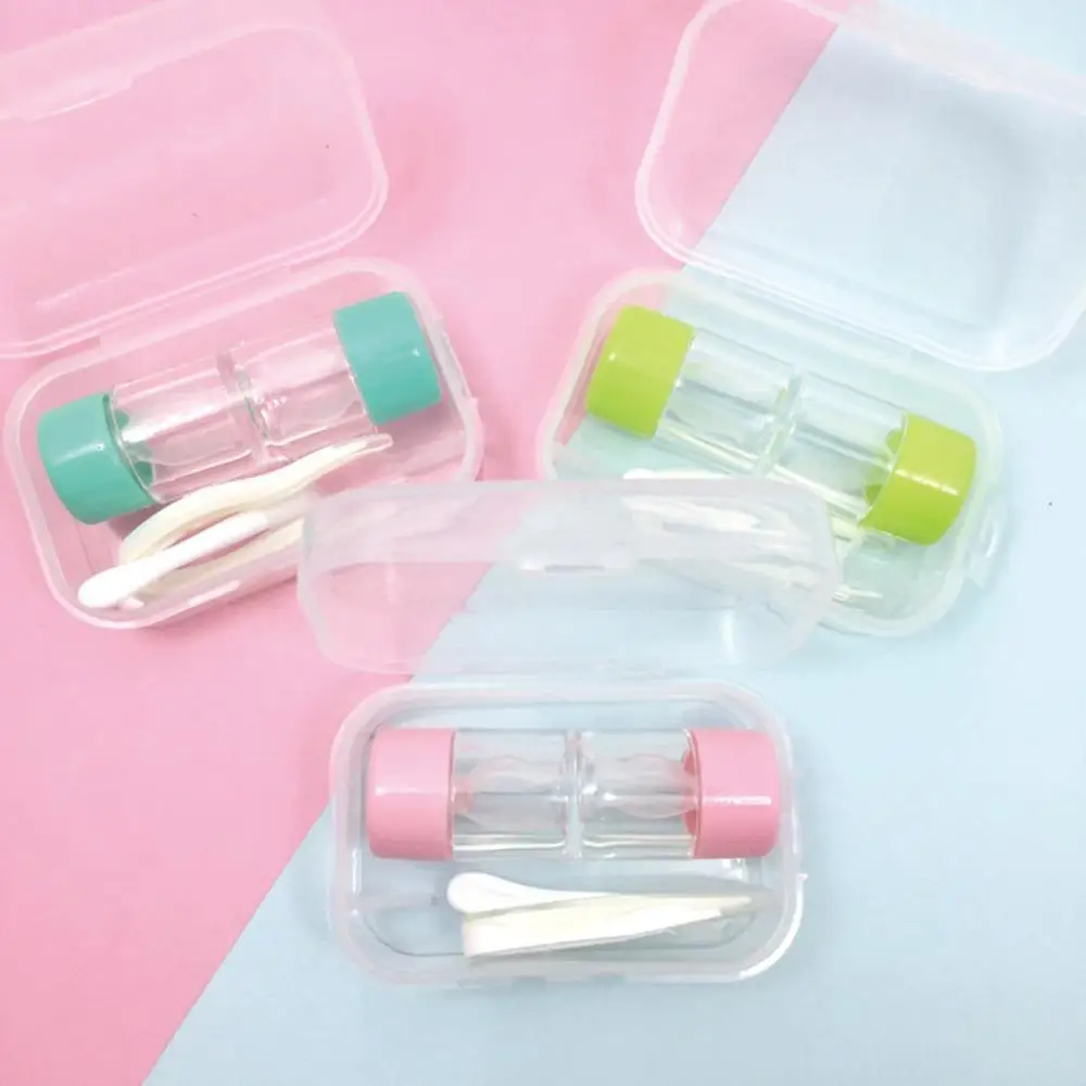 3 шт./компл. маленькое красивое Портативный контактные линзы для путешествий