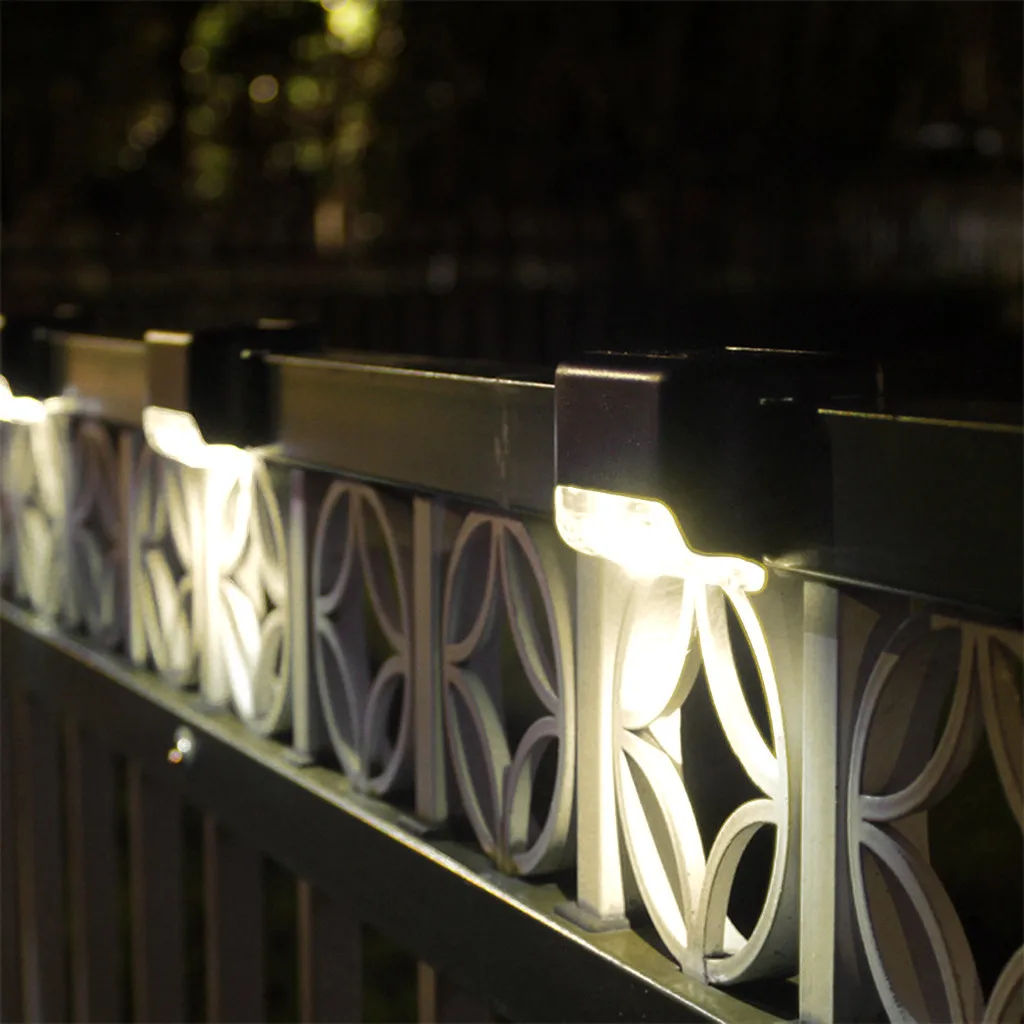 Уличный светодиодный светильник на солнечной батарее лампа для сада двора стен