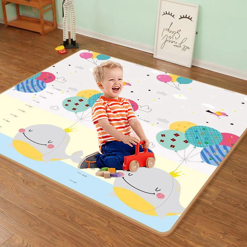 

Xpe 200*180cm Foldable Cartoon Baby Play Mat Puzzle Children's Mat Baby Climbing Pad Kids Rug Baby Games Mats Toys for Children