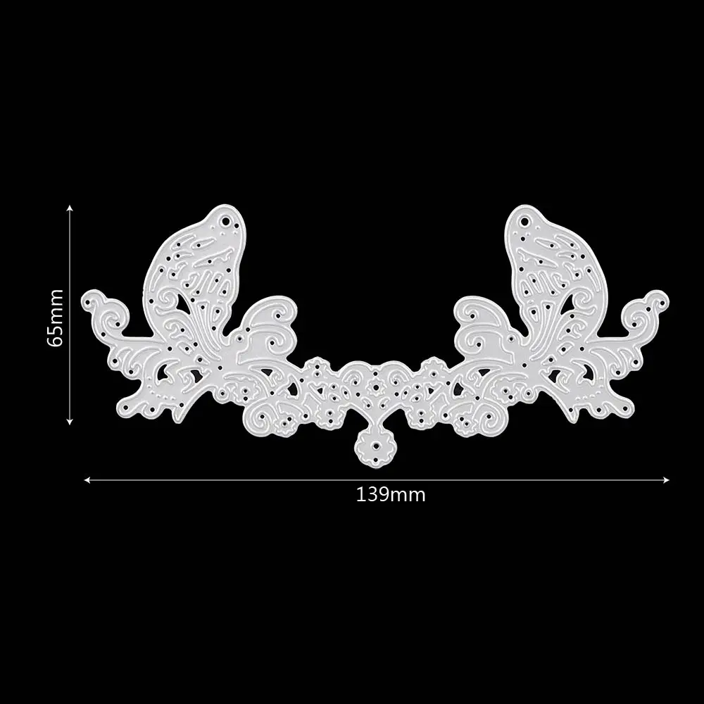 Бабочка Подарочной Коробке металлический Трафаретный вырубной штамп украшения