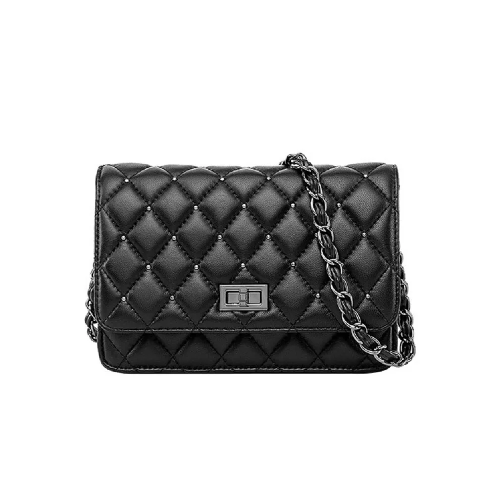 Натуральная кожа Женская Очаровательная овечья модная маленькая квадратная