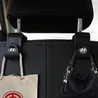 Подголовник автомобильного сиденья, многофункциональная металлическая вешалка, сумка, кошелек, искусственный крючок для Hyundai Tucson Elantra Creta IX25 Solaris