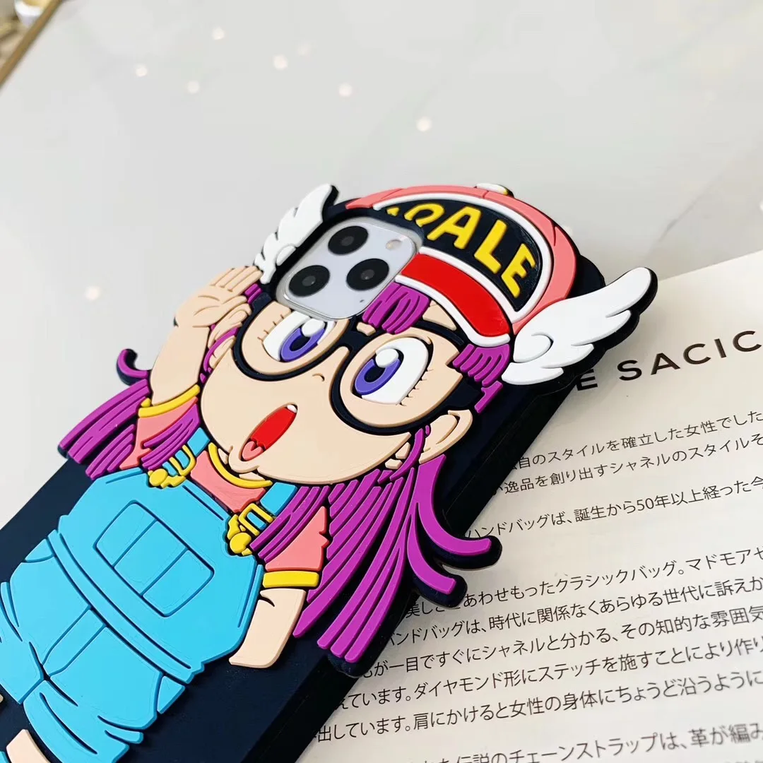 Для iphone 11Pro, японское аниме, 3D, милая кукла-машина, ARALE, ударопрочный силиконовый чехол для iphone MAX XS, XR, 7, 8 plus, чехол для телефона
