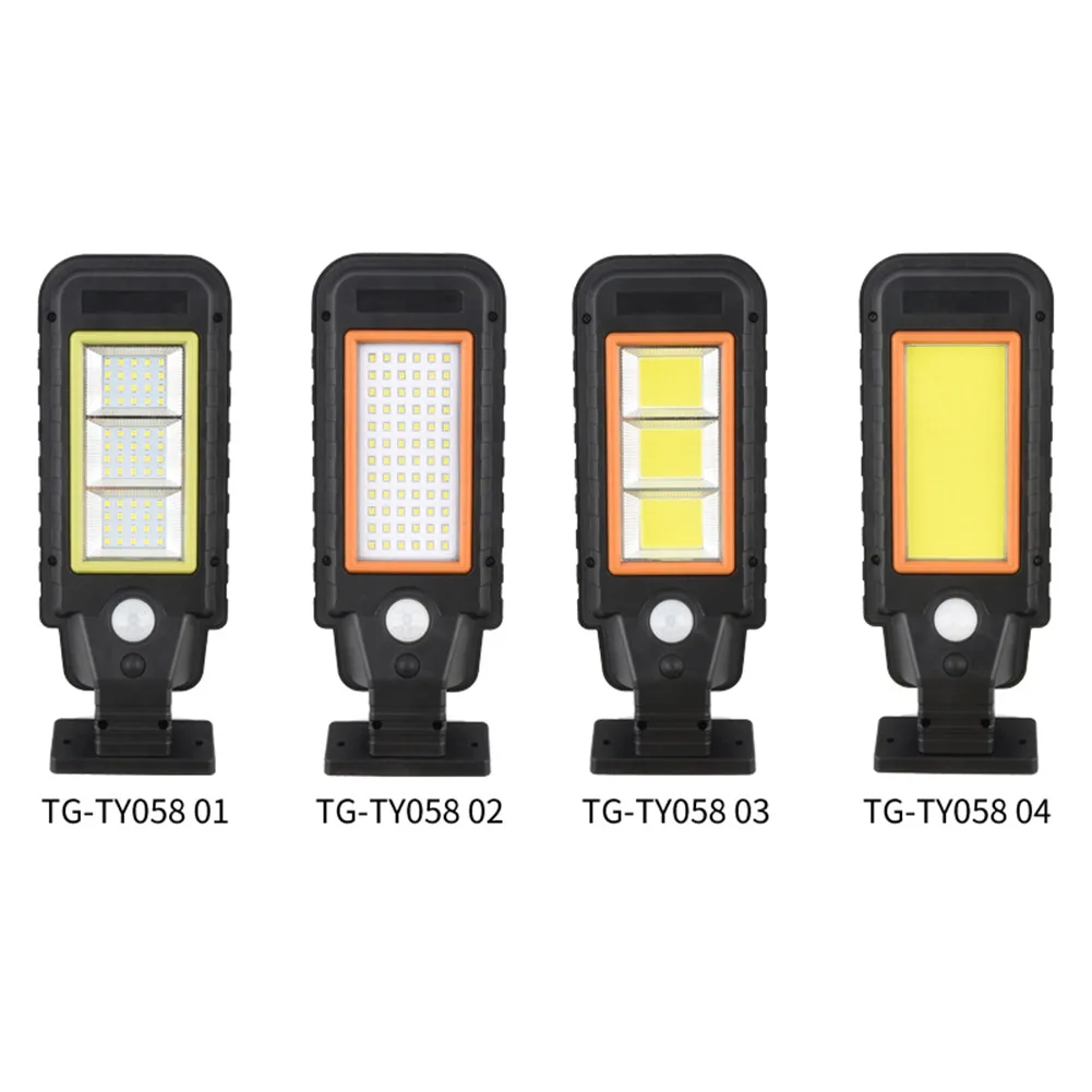 

Solar Street Lamp Wall Lamp Outdoors Courtyard Garden Light Human Body Induction Automatically RechargingFence Landscape