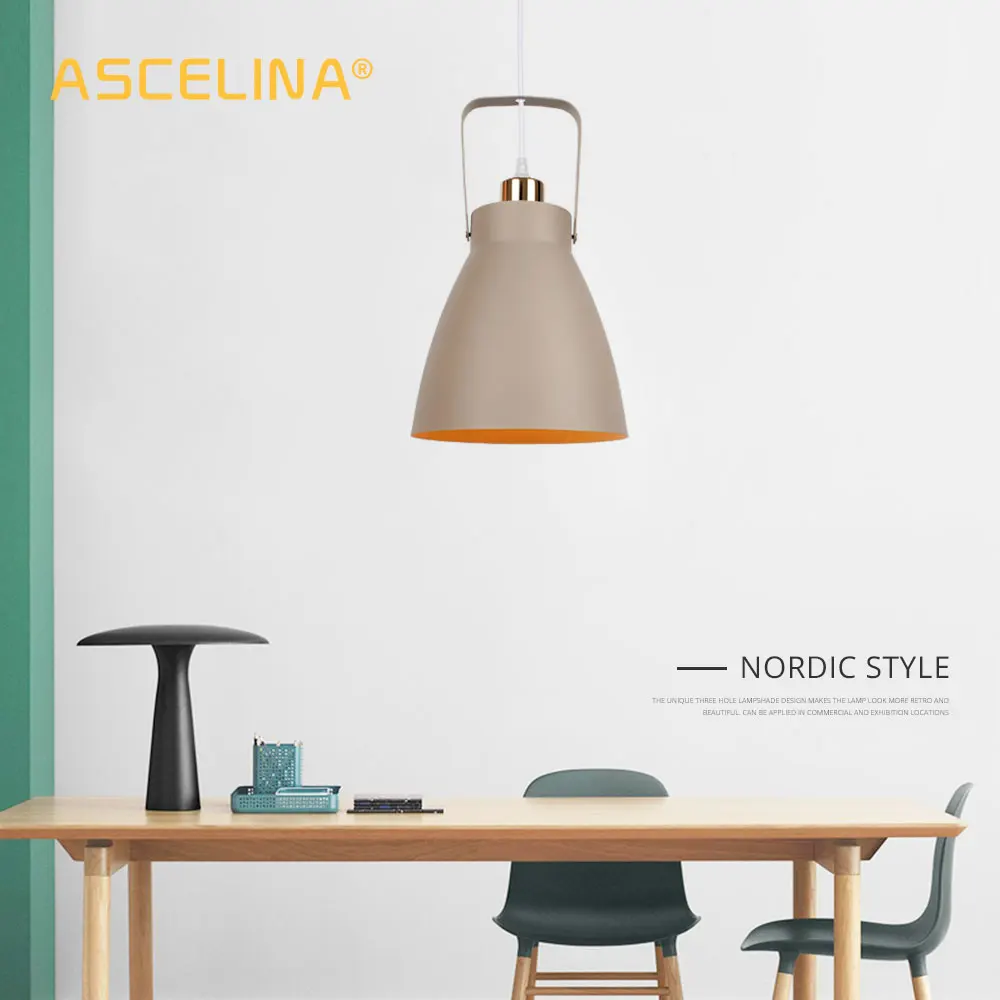 

Pendant Lights modern pendant ceiling lamps,pendant light macarons,Loft for restaurant bar living room store Decorative lighting