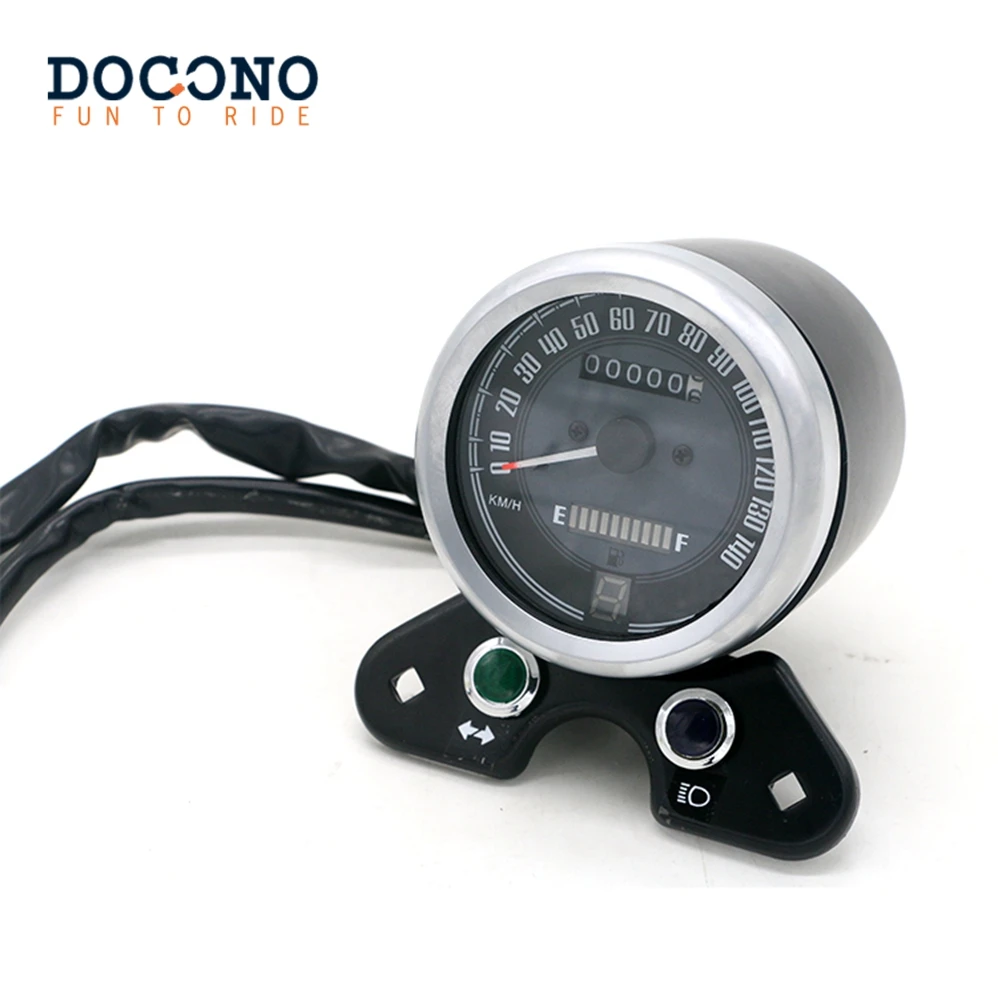 Универсальный алюминиевый корпус для мотоцикла одометр спидометр 12 в 98 мм