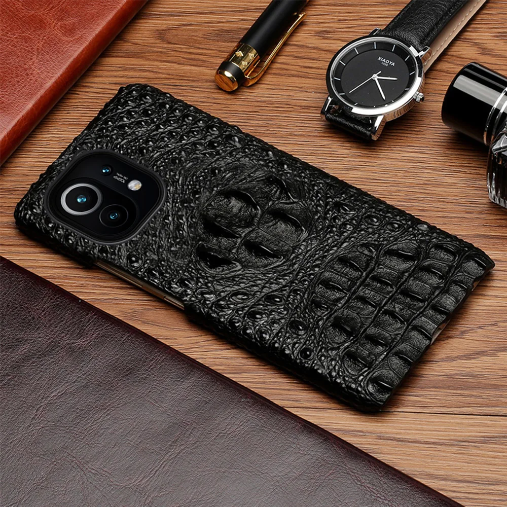 

LANGSIDI Leather case For xiaomi Mi 11 10 Pro 10Ultra 9 SE 8 10t Luxury Business style cover fundas For xiaomi mi 11 carcasa new