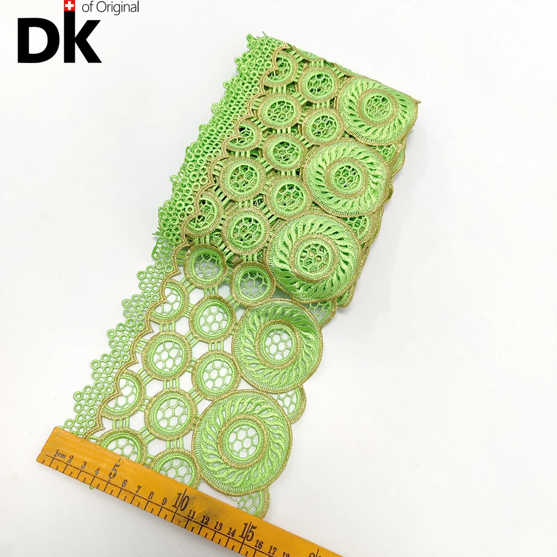 

5 Yards African Lace Fabric Newest Swiss Voile Sewing Ribbon Bilateral Handicra Sewing Accessories Senegal Material Sewing