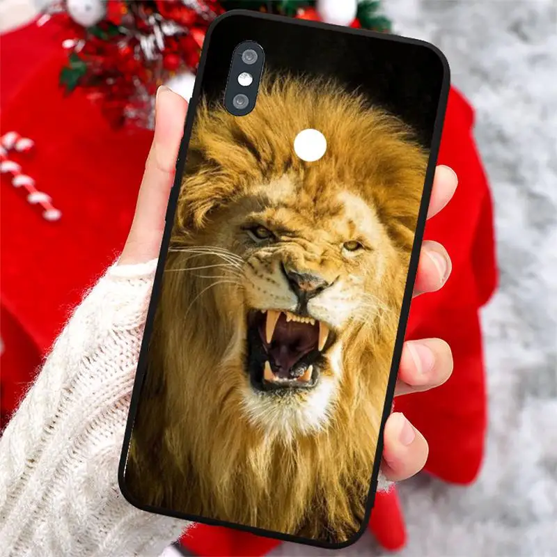 

Animals tiger lion Phone Case For Xiaomi Redmi note 4 4X 8T 9 9s 10 K20 K30 cc9 9t pro lite max