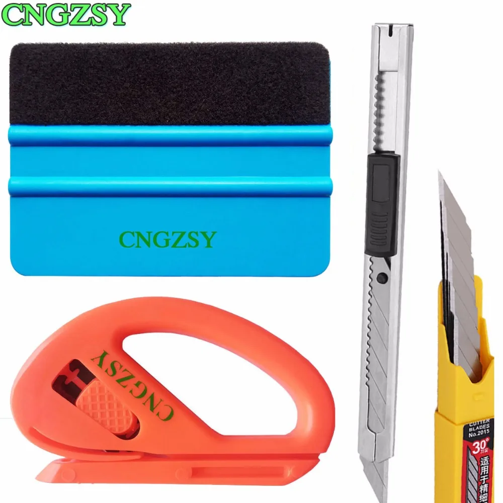 Пластиковый скребок оранжевый винил нож для художественной резки лезвия пленка