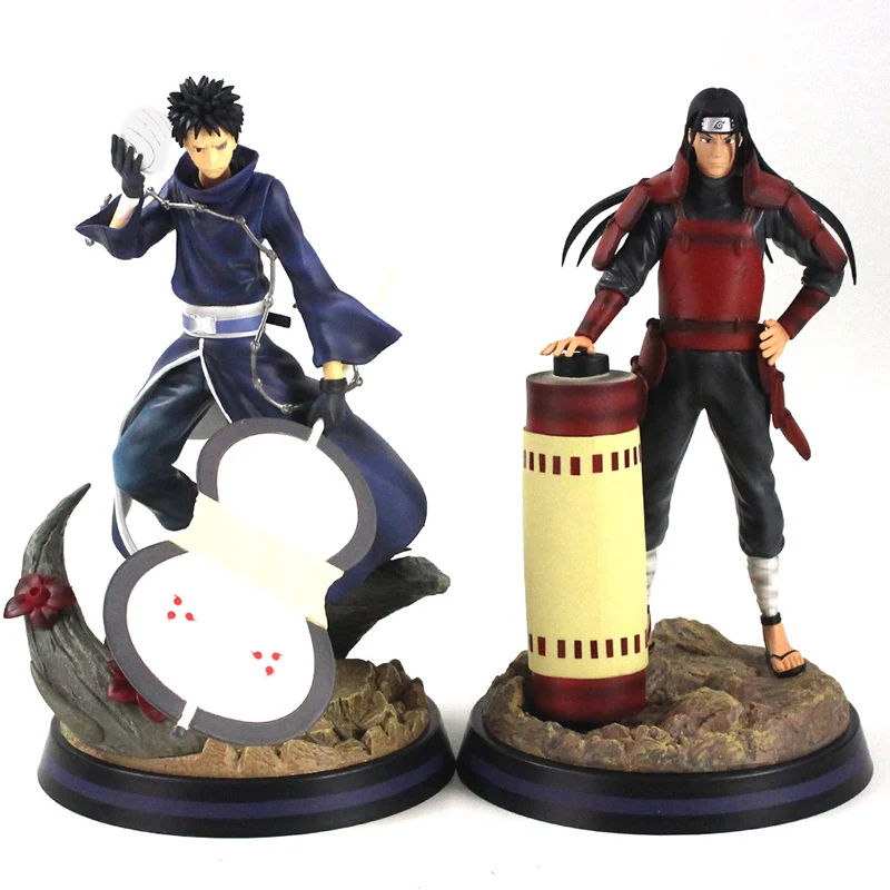 Аниме Senju Hashirama Uchiha Obito ПВХ экшн фигурки коллекционные модели игрушки для детей