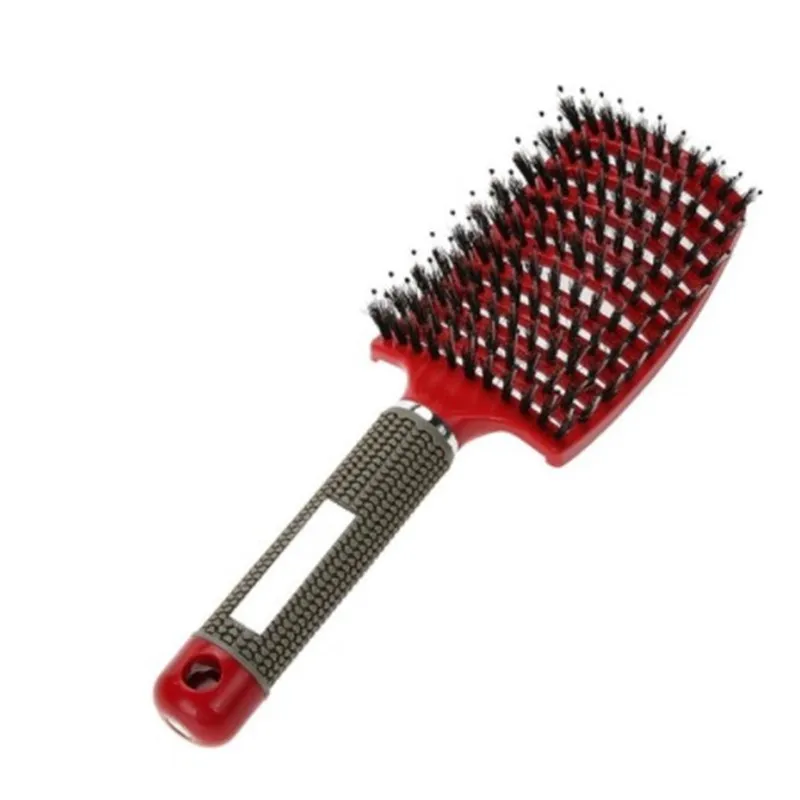 

New Hair Scalp Massage Comb Hairbrush Bristle Nylon Women Wet Curly Detangle Hair Brush For Salon Hairdressing Styling Tool