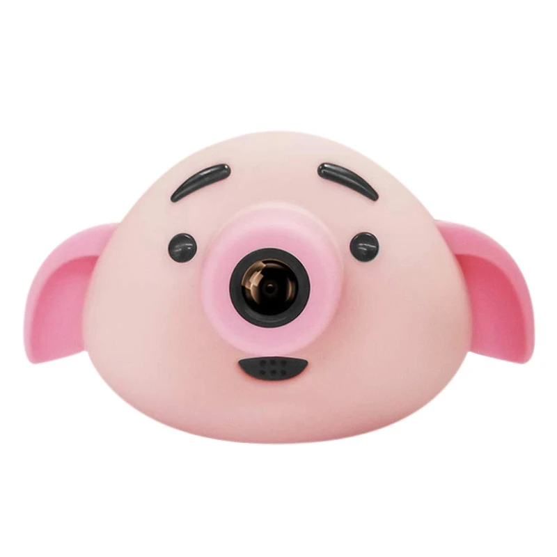 

Cute Children Camera 1.8 Inch Cartoon Cute Pig Camera Toys Birthday Gift 720P Video Camera Gifts Kids Camera