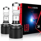 Автомобильные светодиодные фары Ptf H11 H7 H4 Lense 9005 лм Ultra Led Hb3 9006 Turbo Hb4 6000K H8 H9 дальний и ближний свет Csp 12 В Bullvision