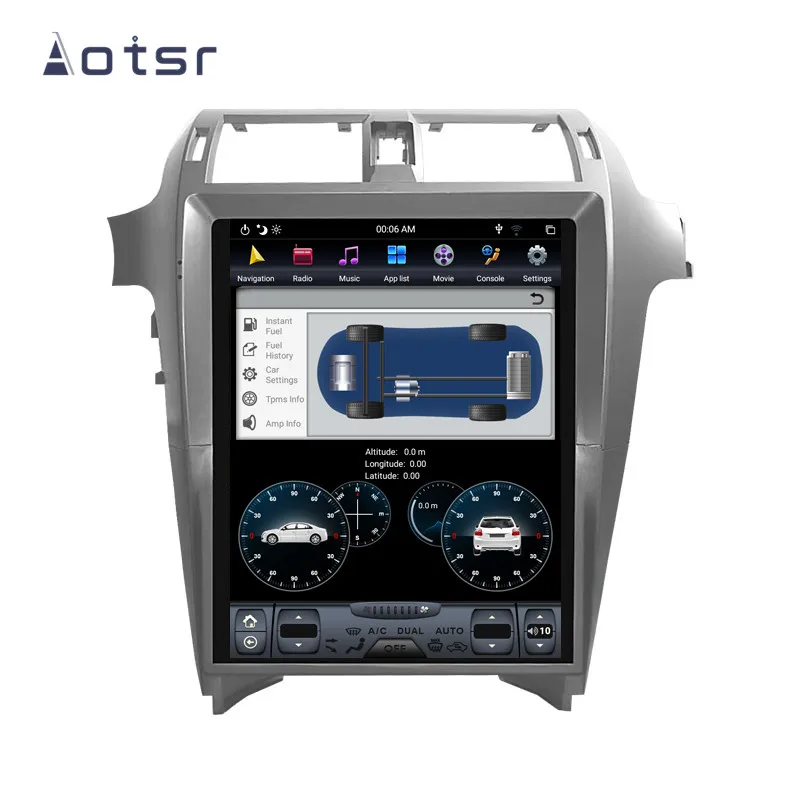 Tesla styel Android 8 Автомобильный dvd-плеер gps навигация для Lexus GX400 Lexus GX460 2010- Авто радио мультимедиа палер головное устройство