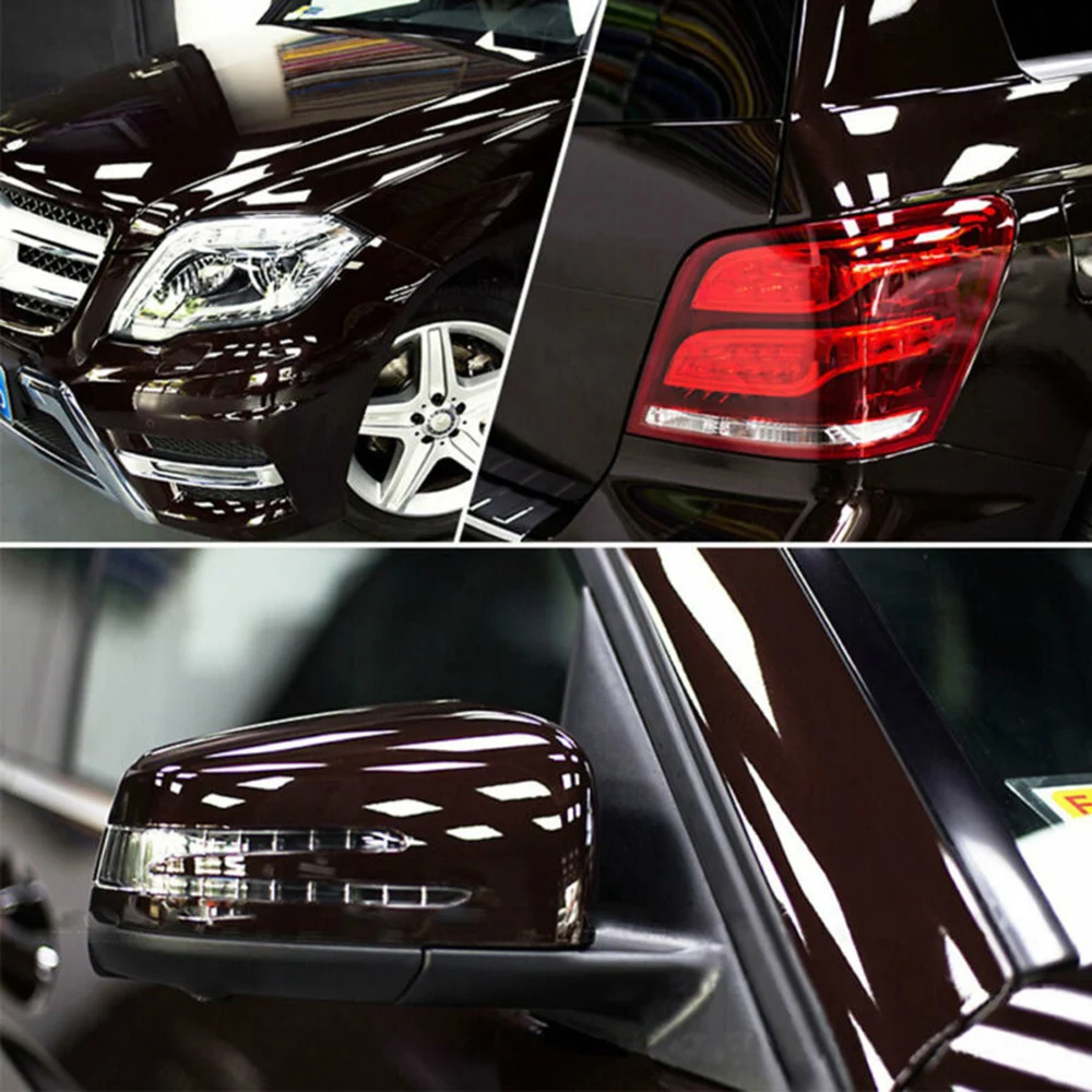 

High Gloss Car Sticker Clear Decals 1pcs Wrap 3 Layer Abrasion resistance