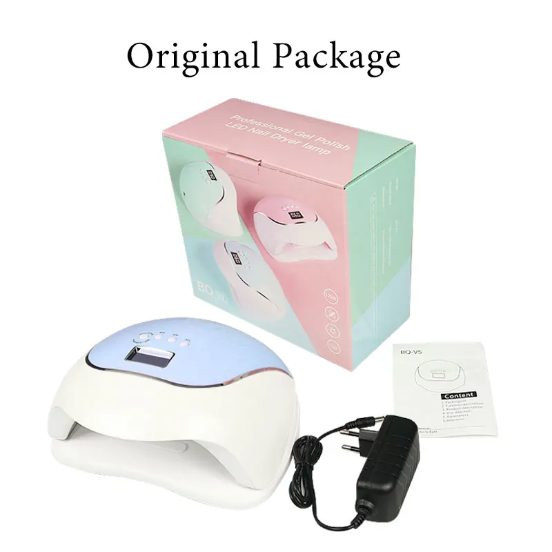 

36LED UV Nail Dryer Cure All Kinds off Gel Nail Polish With Smart Auto Sensor 10s/30s/60s/99s Time Setting for Manicure
