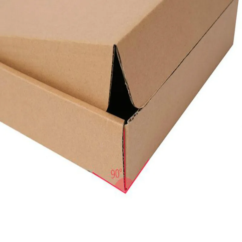 10 шт./лот Подарочная коробка из крафт-бумаги почтовая экспресс-доставка