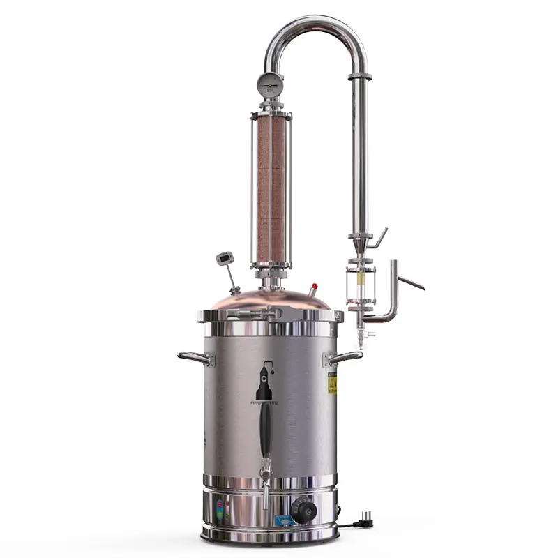 

GY Crystal Tower Extraction Essential Oil Machine Pure Dew Essential Oil Distillator Homemade Pure Dew Essential Oil Machine