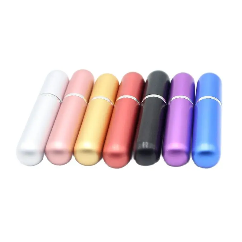 5ML 30Pcs/Lot Cosmetics Empty Bottle Perfume Sub Bottle With External Aluminum Inside The Glass