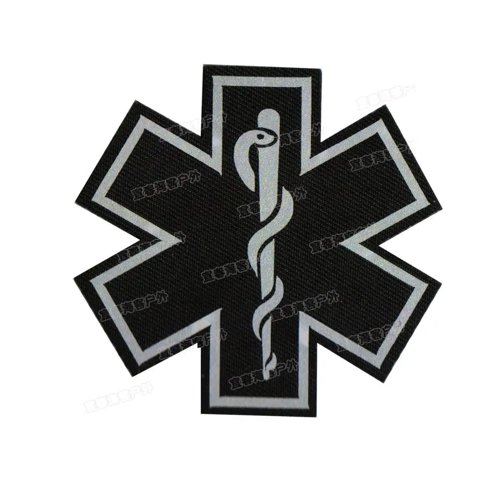 Светоотражающие нашивки metic EMT Star of Life многоцветные спасательные инфракрасные