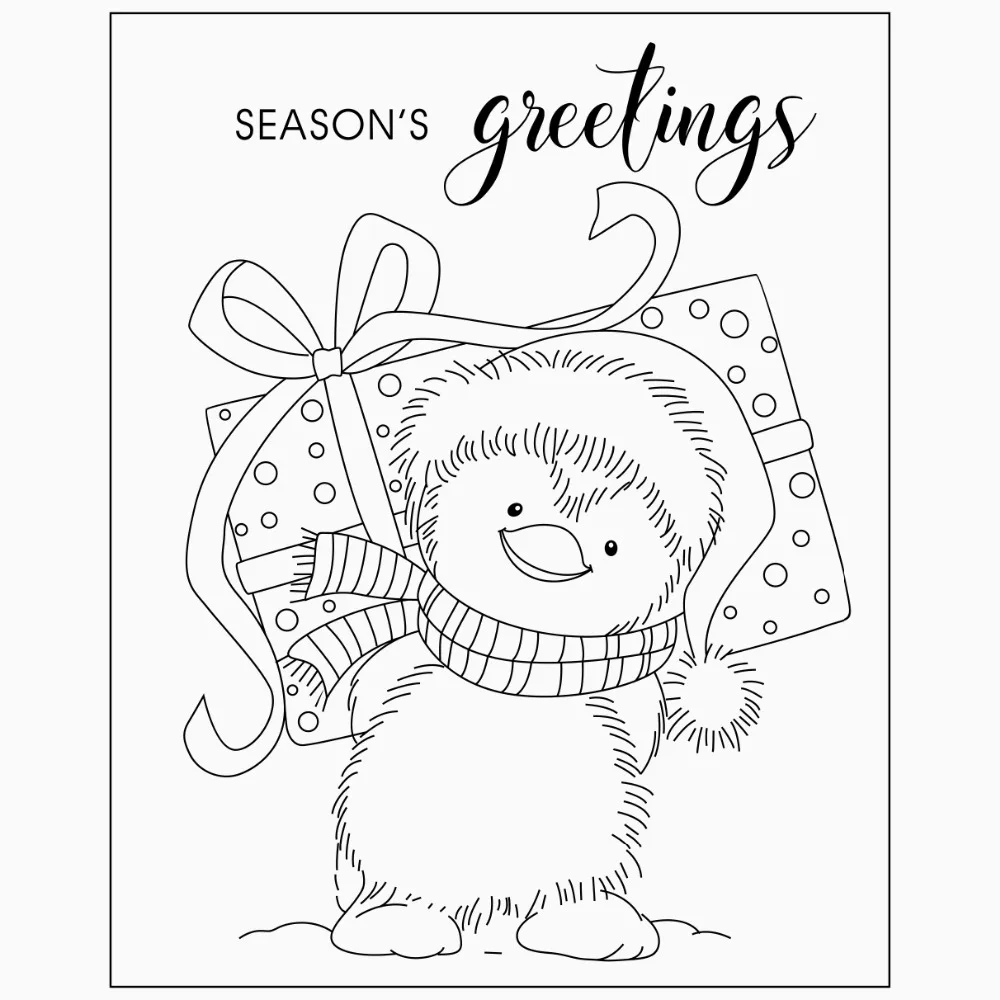 Милые прозрачные силиконовые штампы для самостоятельного скрапбукинга карты DIY