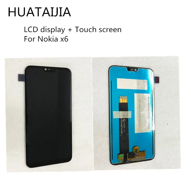 

Tested For Nokia x6 pictures LCD Display+Touch Screen Perfect Repair Parts Nokia x6 TA-1099/1109 Digital Accessory