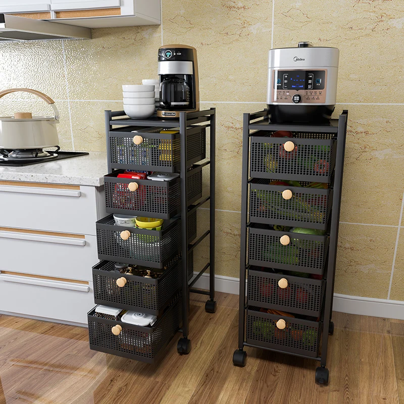 Выдвижной ящик-органайзер NETEL передвижная кухонная стойка тележка многоярусная
