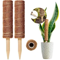 304050cm plant climbing coir totem pole safe gardening coconut stick for climbing plants vines and creepers