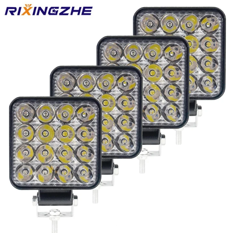 2 шт 12В 54 Вт Рабочий светильник светодиодный бар 3030 18SMD для седельный тягач SUV 4x4