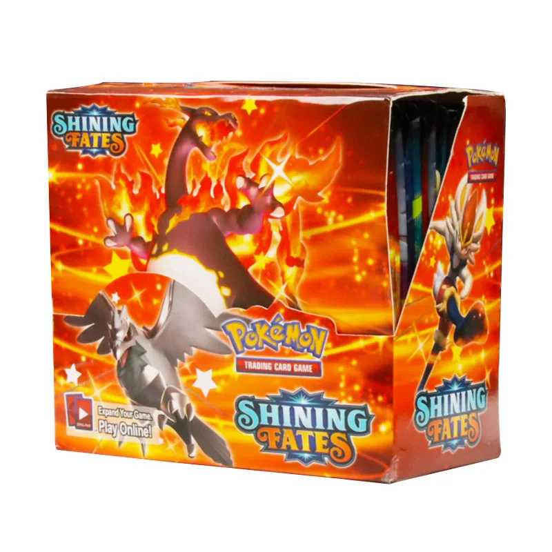 

NEW 360Pcs Pokemon TCG: Shining Fates Booster Box Trading English Card Game Collection Toys
