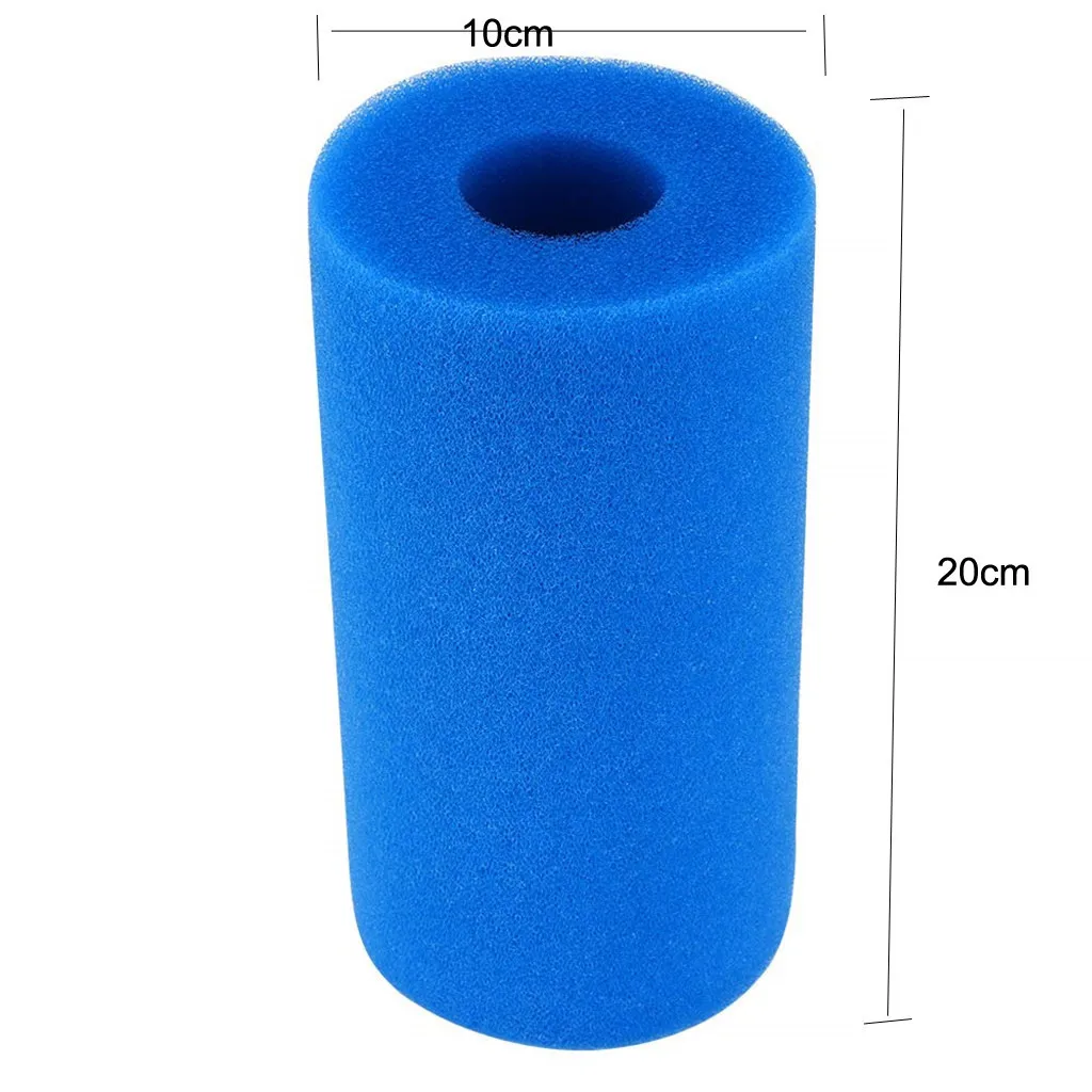 

6PC Reusable Washable Swimming Pool Filter Foam Sponge Cartridge For Intex Type H Cleaning Replacement dropshipping