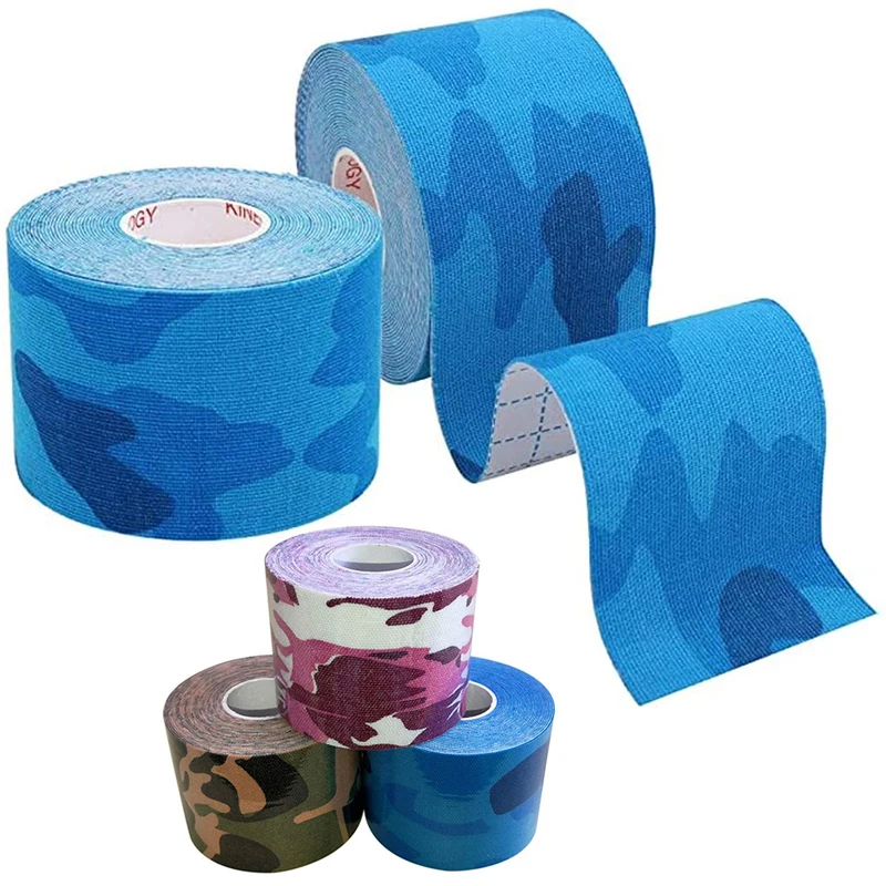 3 шт. камуфляжная Спортивная кинезиологическая лента набор хлопковых