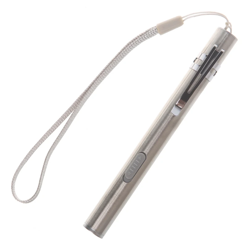 

L9BE 8000LM Pocket Flashlight Torch LED Pen XML T6 USB Rechargeable Light