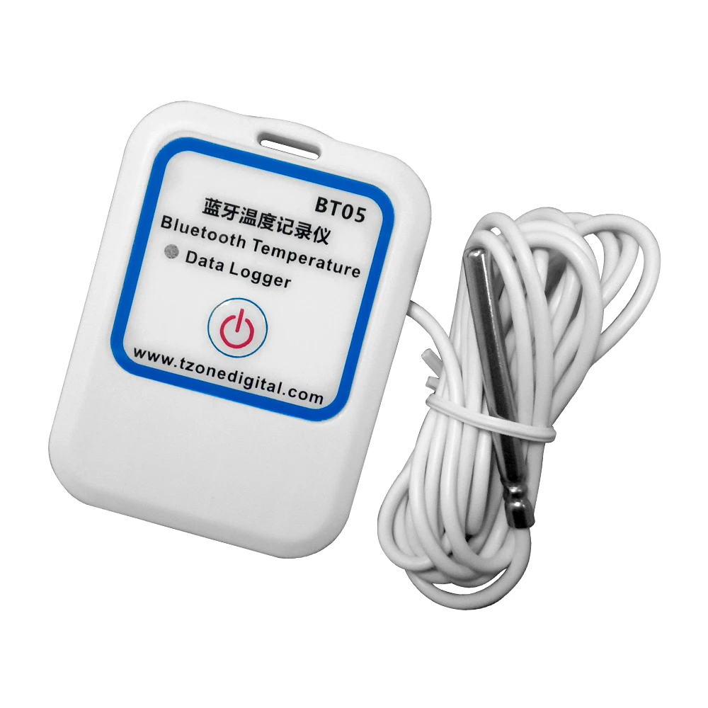 

TZ-BT05 портативный интеллектуальный регистратор данных о температуре ble с внешним зондом