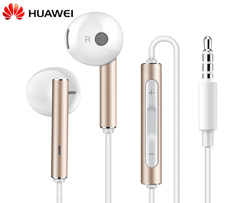 Оригинальные наушники huawei AM 116 с микрофоном и регулятором громкости, металлическая гарнитура для huawei P7 P8 P9 Lite P10 Plus Honor 5X 6X mate