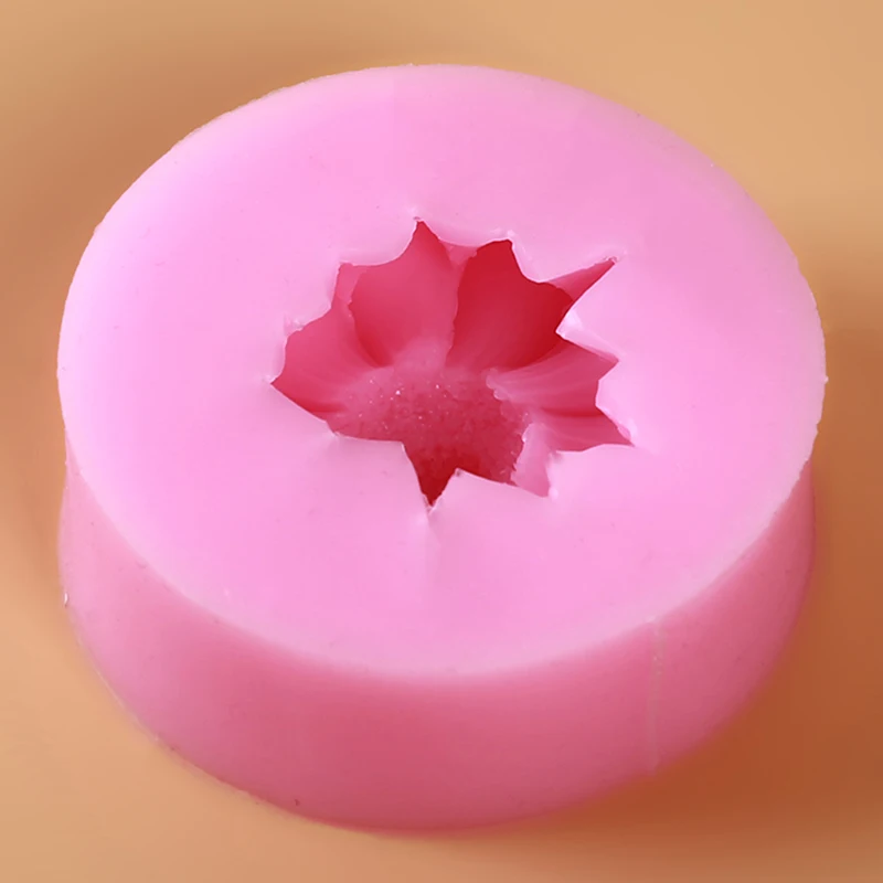 Новинка фиолетовая прямоугольная силиконовая форма в форме дерева 4 отверстия