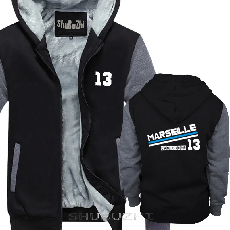 Теплое пальто MARSEILLE-Canebiere 13 om-Taille толстовка с капюшоном Осень-зима брендовый пуловер для мужчин хлопок человек толстовка sbz5352