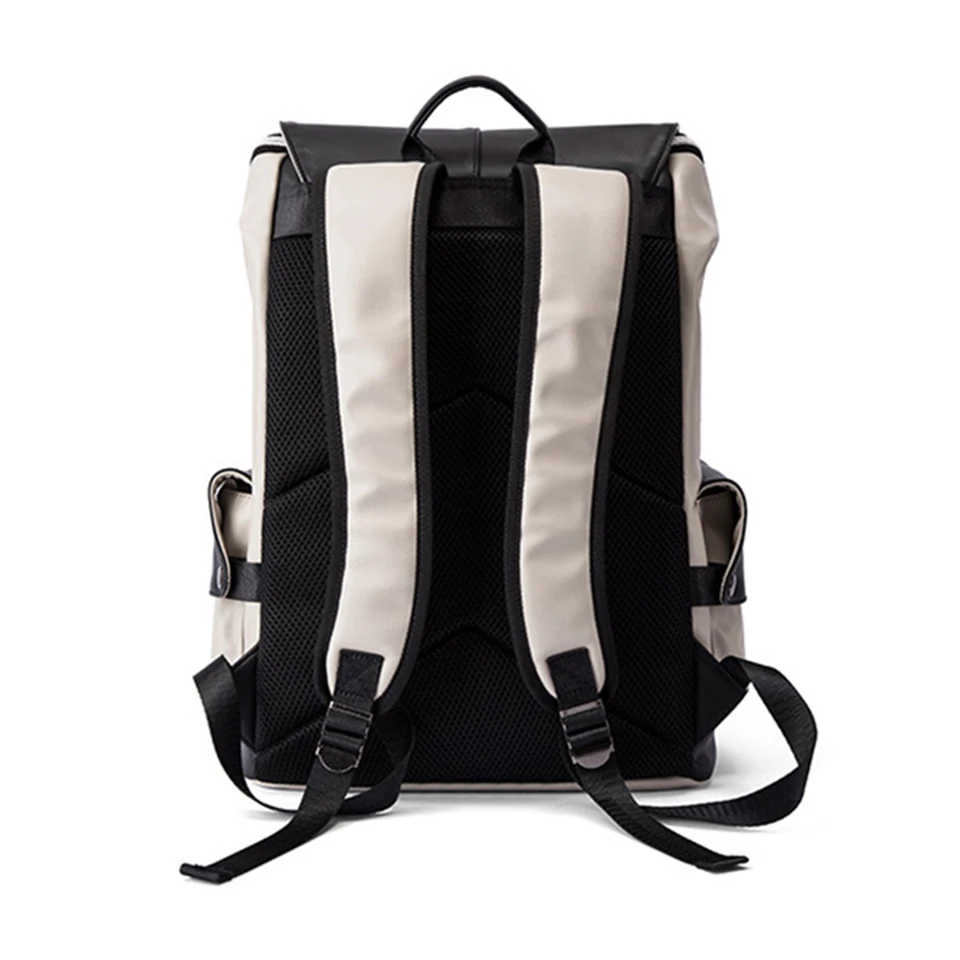 Кожаный рюкзак из искусственной кожи Модный женский мужской водонепроницаемый с