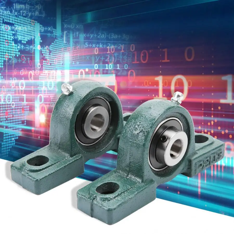 2 шт. подшипник UCP206 с шариковым креплением опорный литой корпус внешний диаметр 62