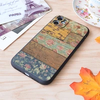 barroco style print soft silicone matt case for apple iphone case