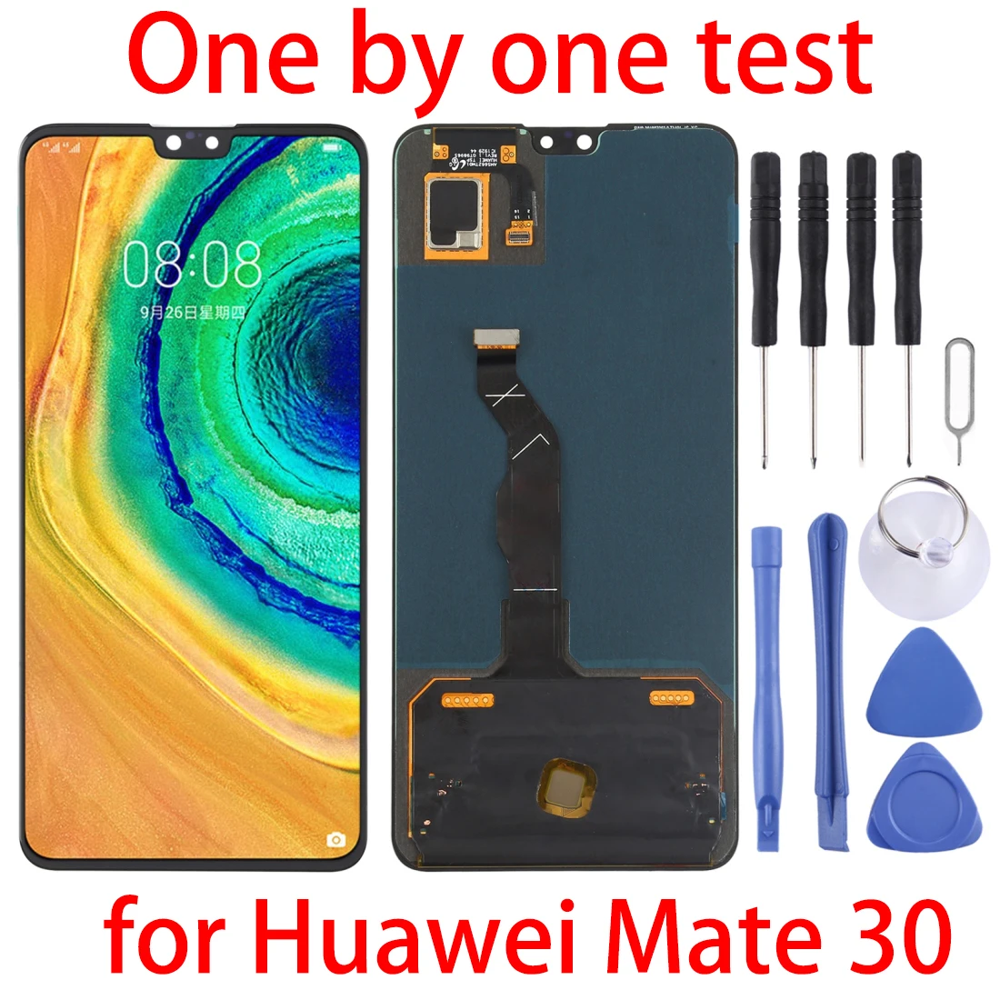 Pantalla LCD y digitalizador para Huawei Mate 30, nuevo, montaje completo-0
